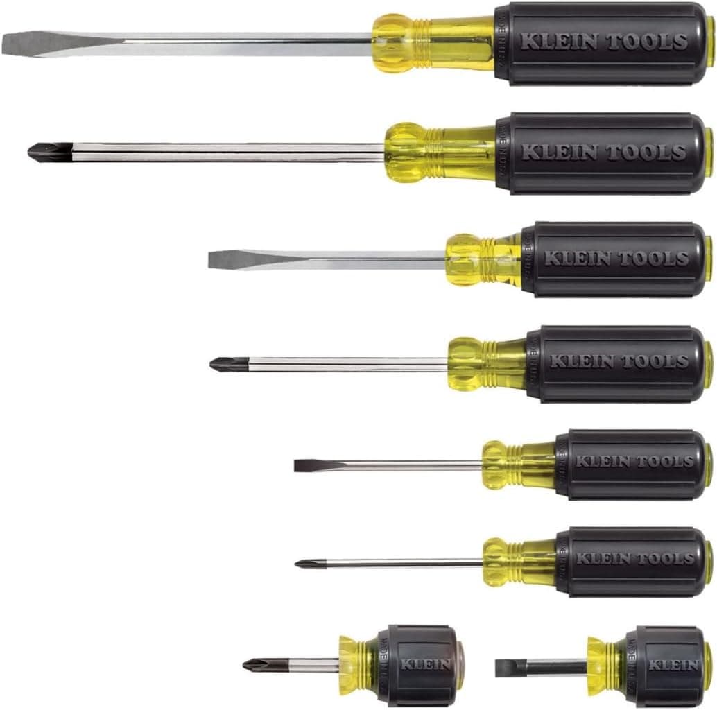 Klein Tools 85078 Screwdriver Set — 8 Piece