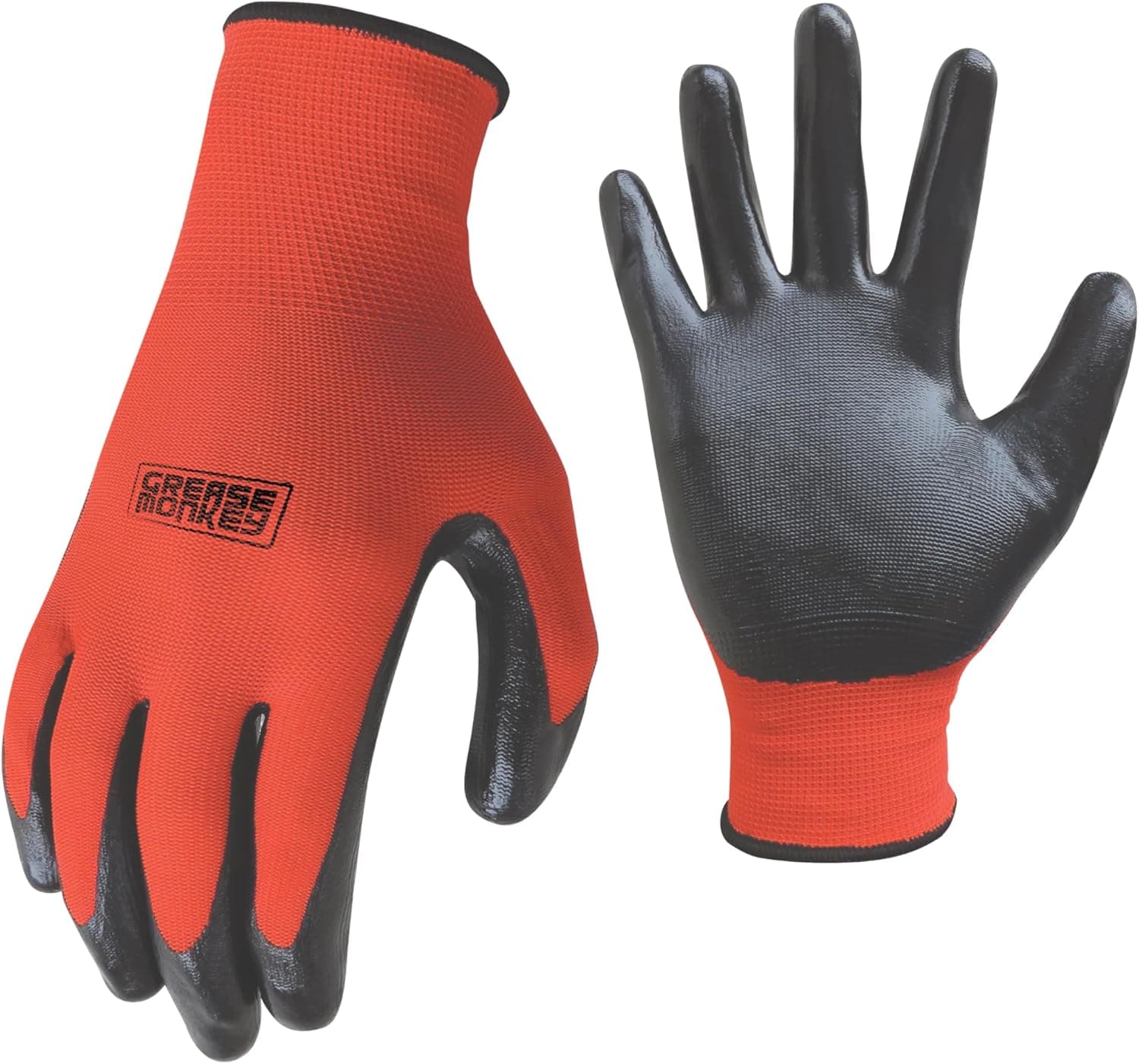 Grease Monkey Nitrile Disposable Gloves — 100-Count Box