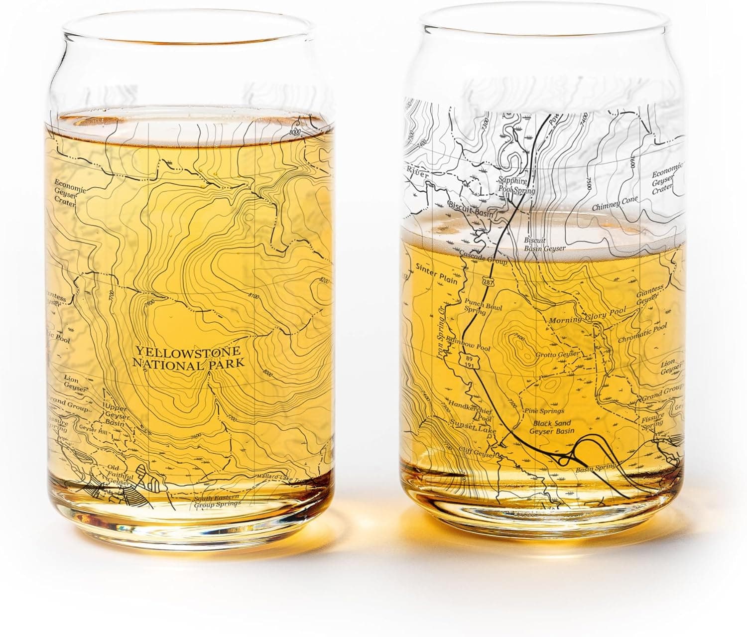 National Parks Pint Glass Set