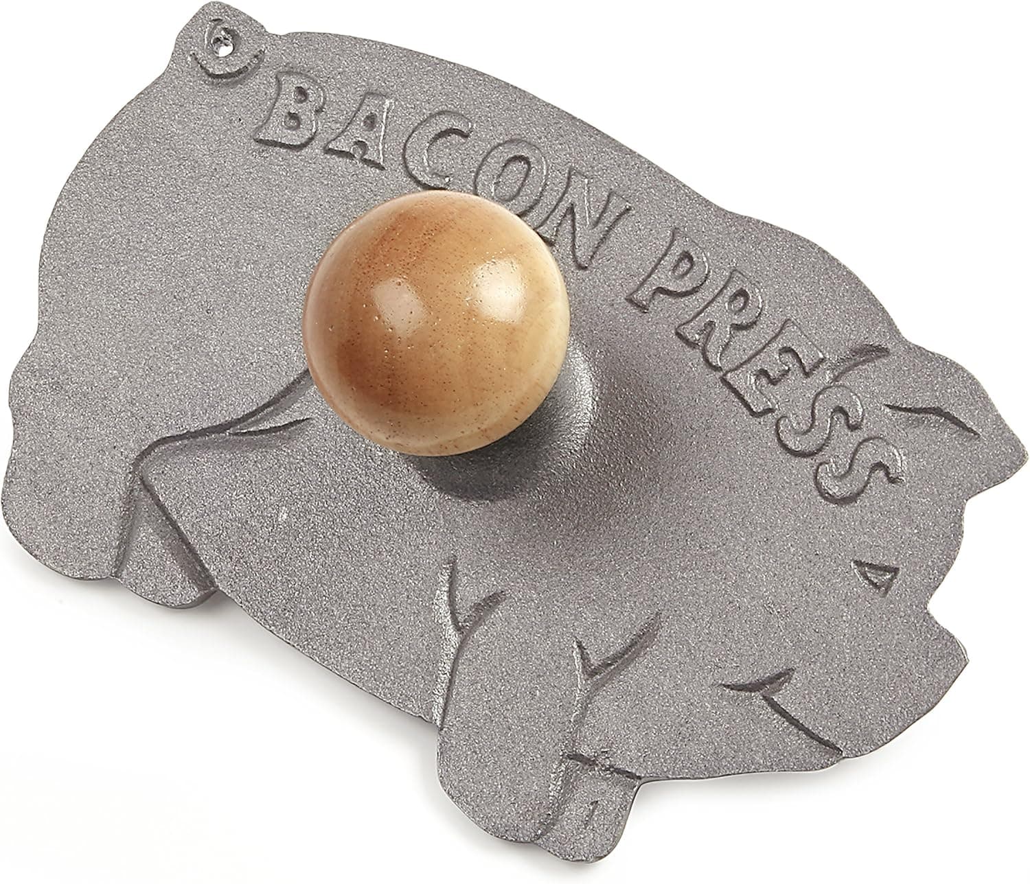 Pig-Shaped Cast Iron Bacon Press